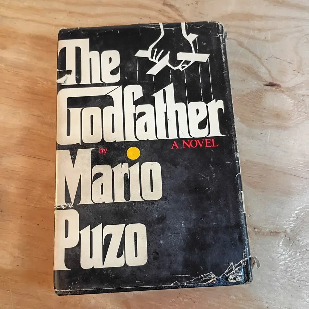 The Godfather by Mario Puzo 1969 Hardcover DJ Book Club Edition Putnam